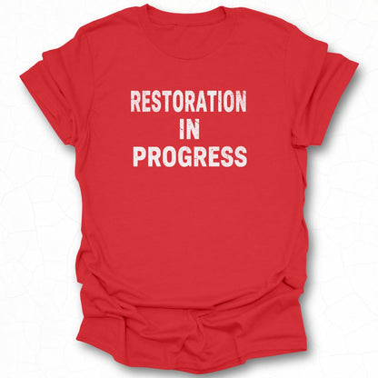 Restoration In Progress Graphic T-Shirt product