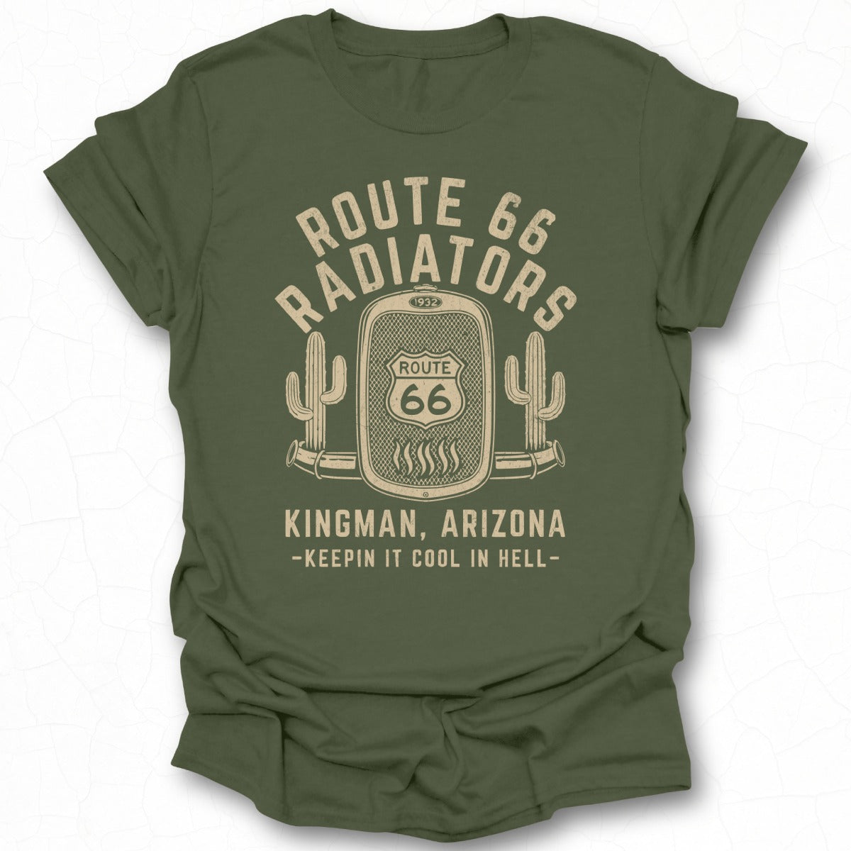 Route 66 Radiators Kingman Arizona T-Shirt
