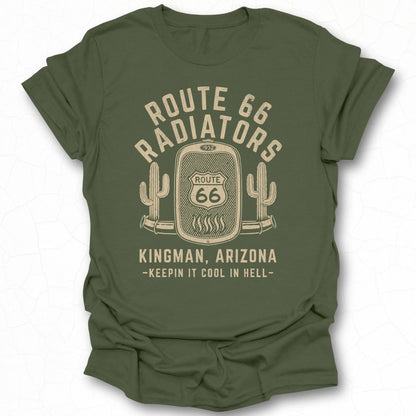 Route 66 Radiators Kingman Arizona T-Shirt