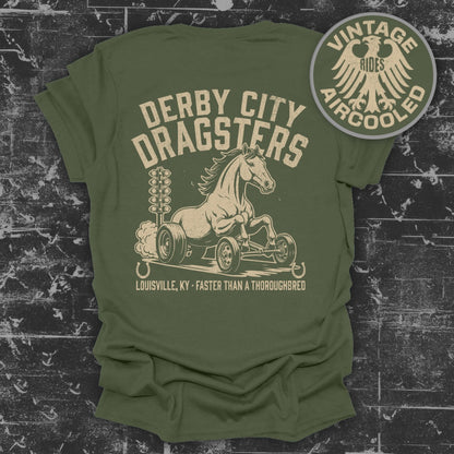Derby City Dragsters Vintage Rides Aircooled T-Shirt