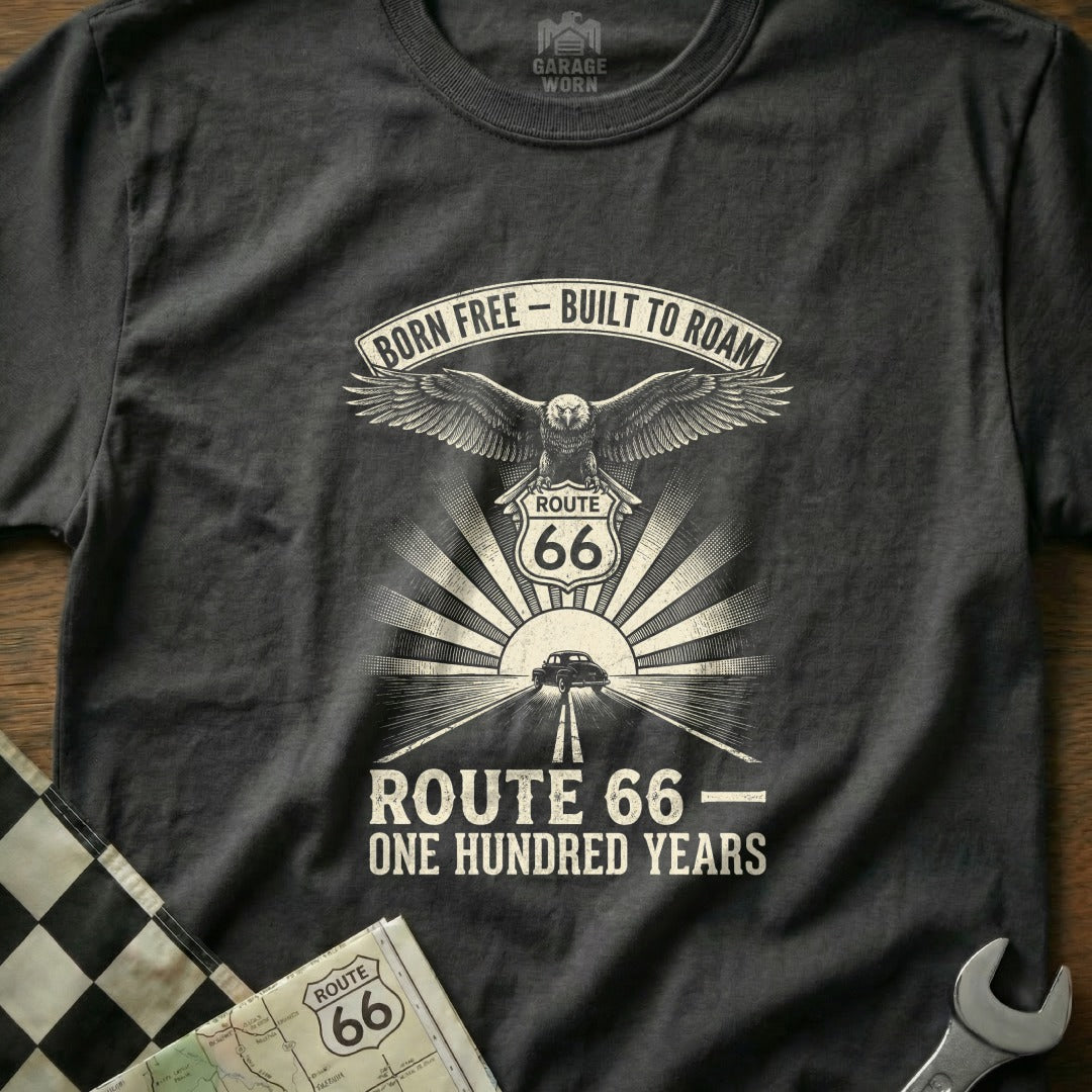 Born Free Built To Roam Route 66 One Hundred Years product type
