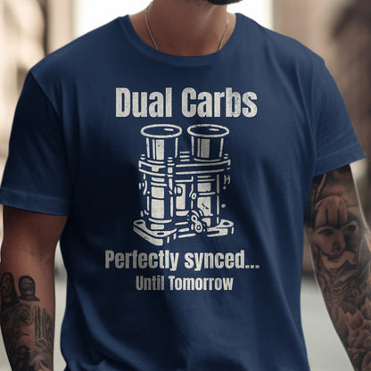 Dual Carbs Perfectly Synced Until Tomorrow shirt product type
