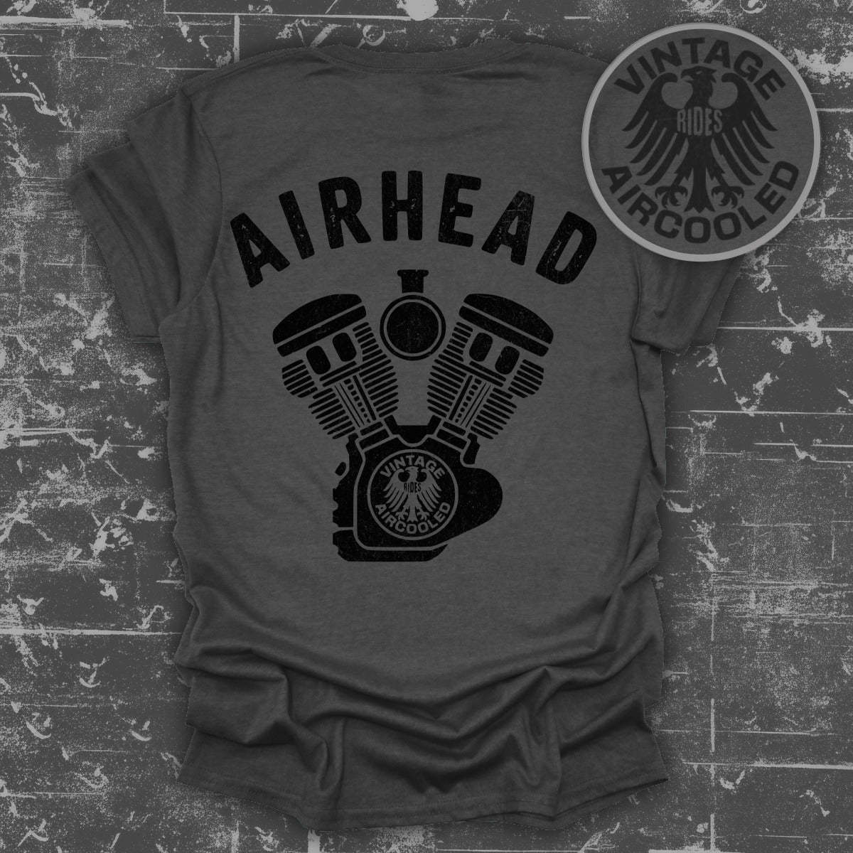 Vintage Rides Airhead Aircooled Tee product
