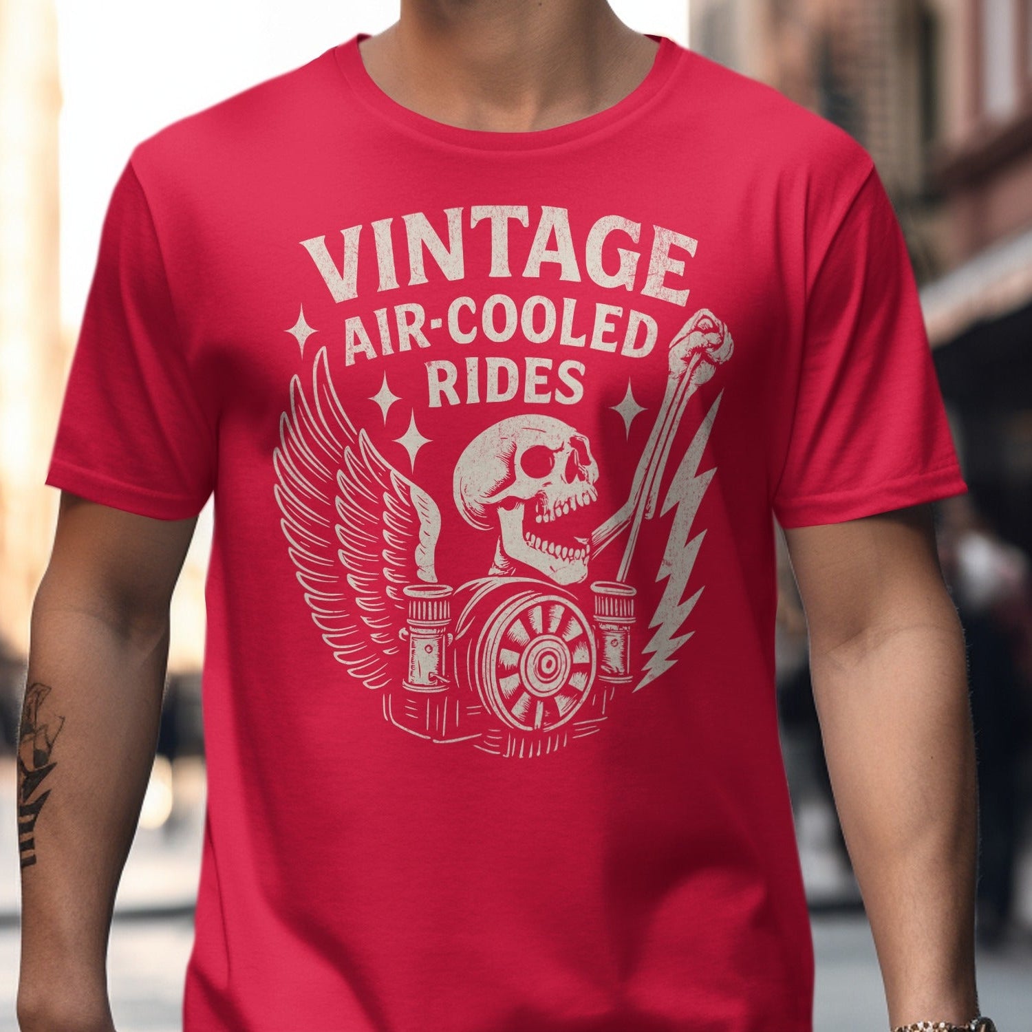 Vintage Air-Cooled Rides Graphic T-Shirt product