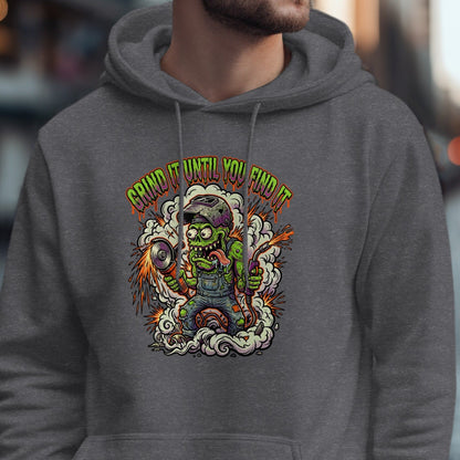 Grind It Until You Find It Graphic Hoodie