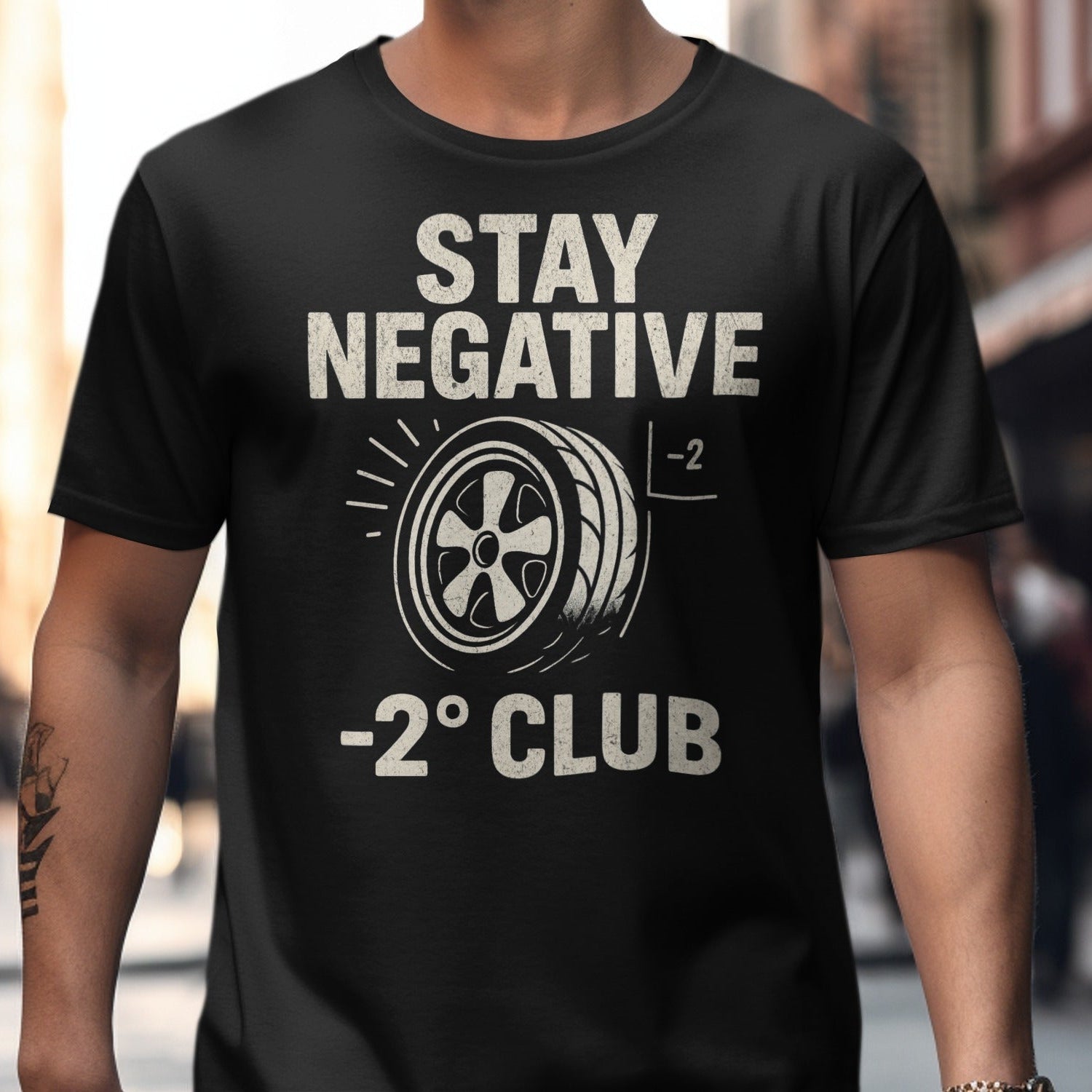 Stay Negative -2° Club Graphic Tee product