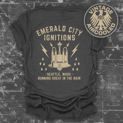 Emerald City Ignitions Seattle Wash Vintage Shirt