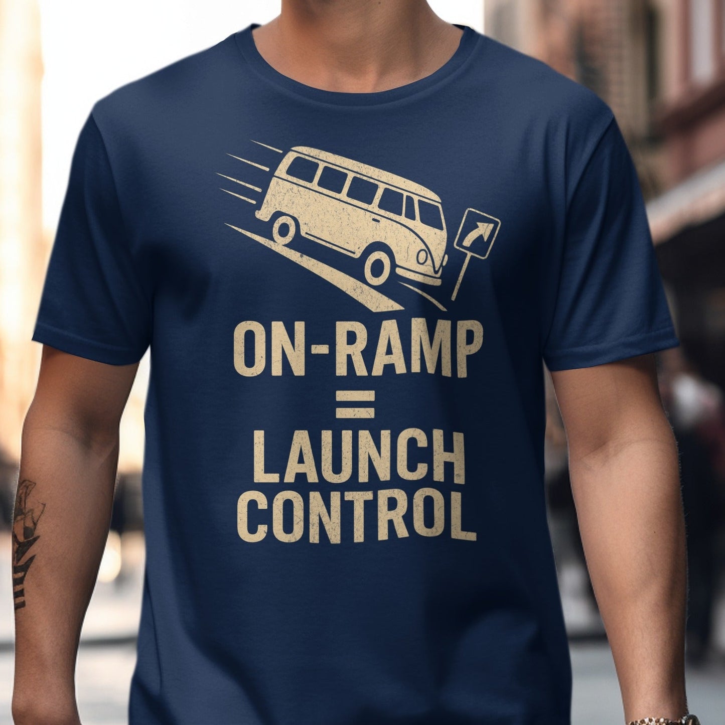 On Ramp Equals Launch Control Graphic Tee product