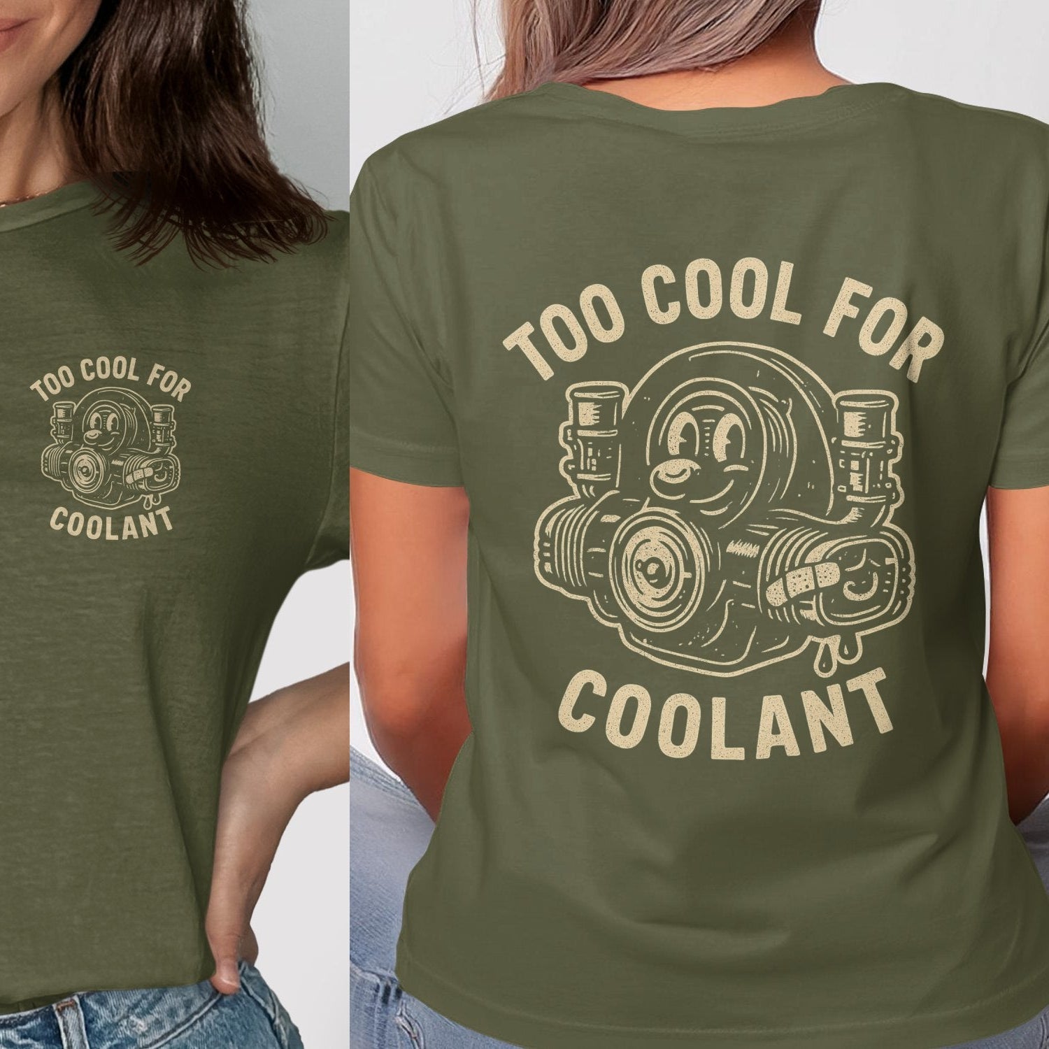 Too Cool For Coolant Graphic Tee Shirt product type