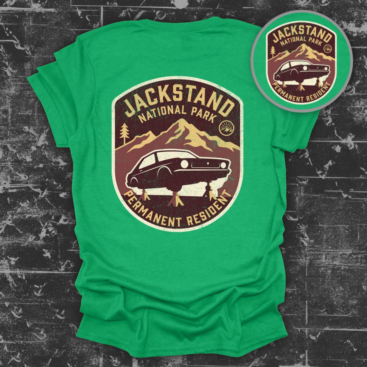 Jackstand National Park Permanent Resident T-shirt