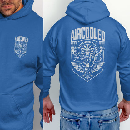 Aircooled Graphic Hoodie with Engine Design product type