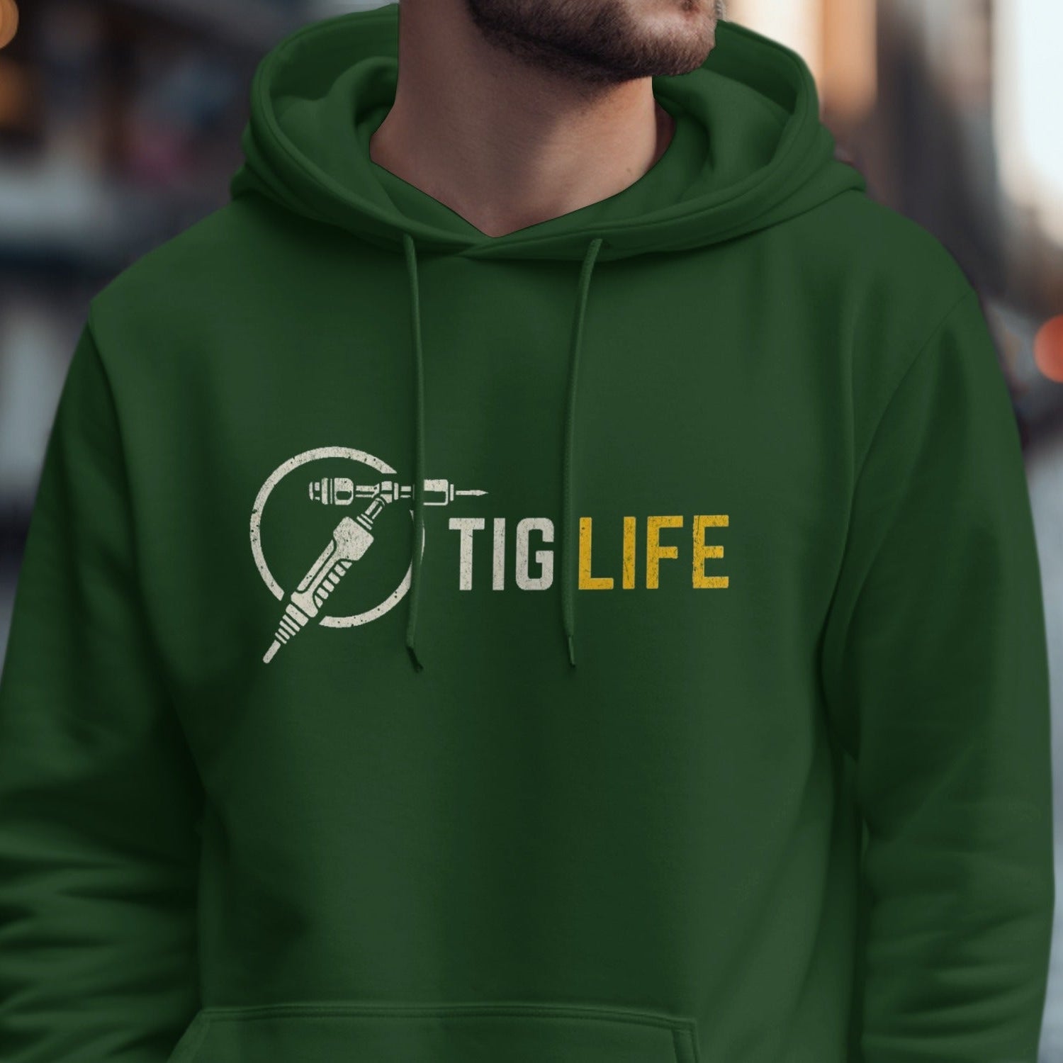 TIG Life Welders Green Hoodie Perfect Gift Idea