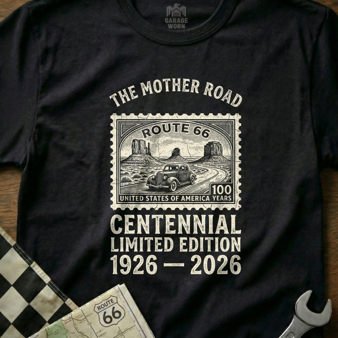 Route 66 Centennial Limited Edition 1926-2026 t-shirt.