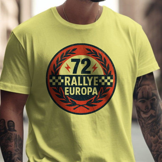 72 Rallye Europa Motif Design T-Shirt product