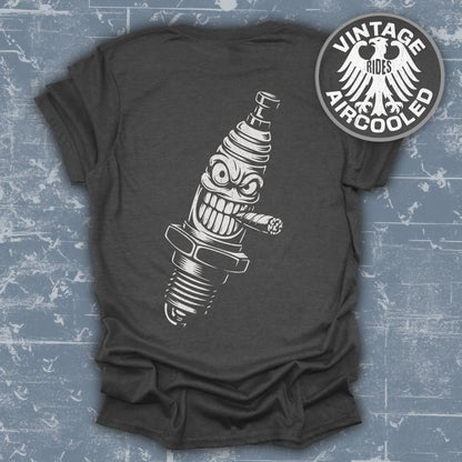 Vintage Graphic Spark Plug Design T-Shirt product type