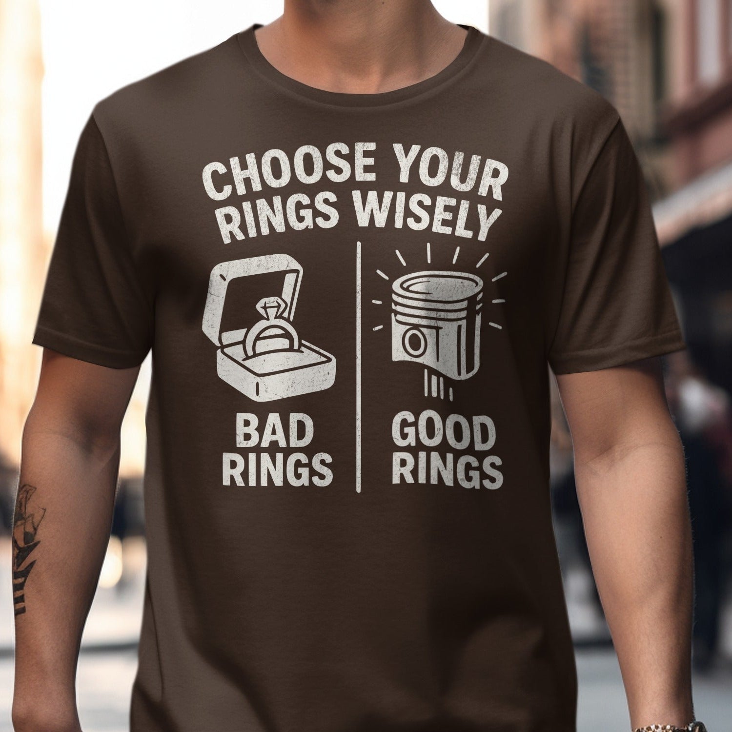 Choose Your Rings Wisely Graphic T-shirt product