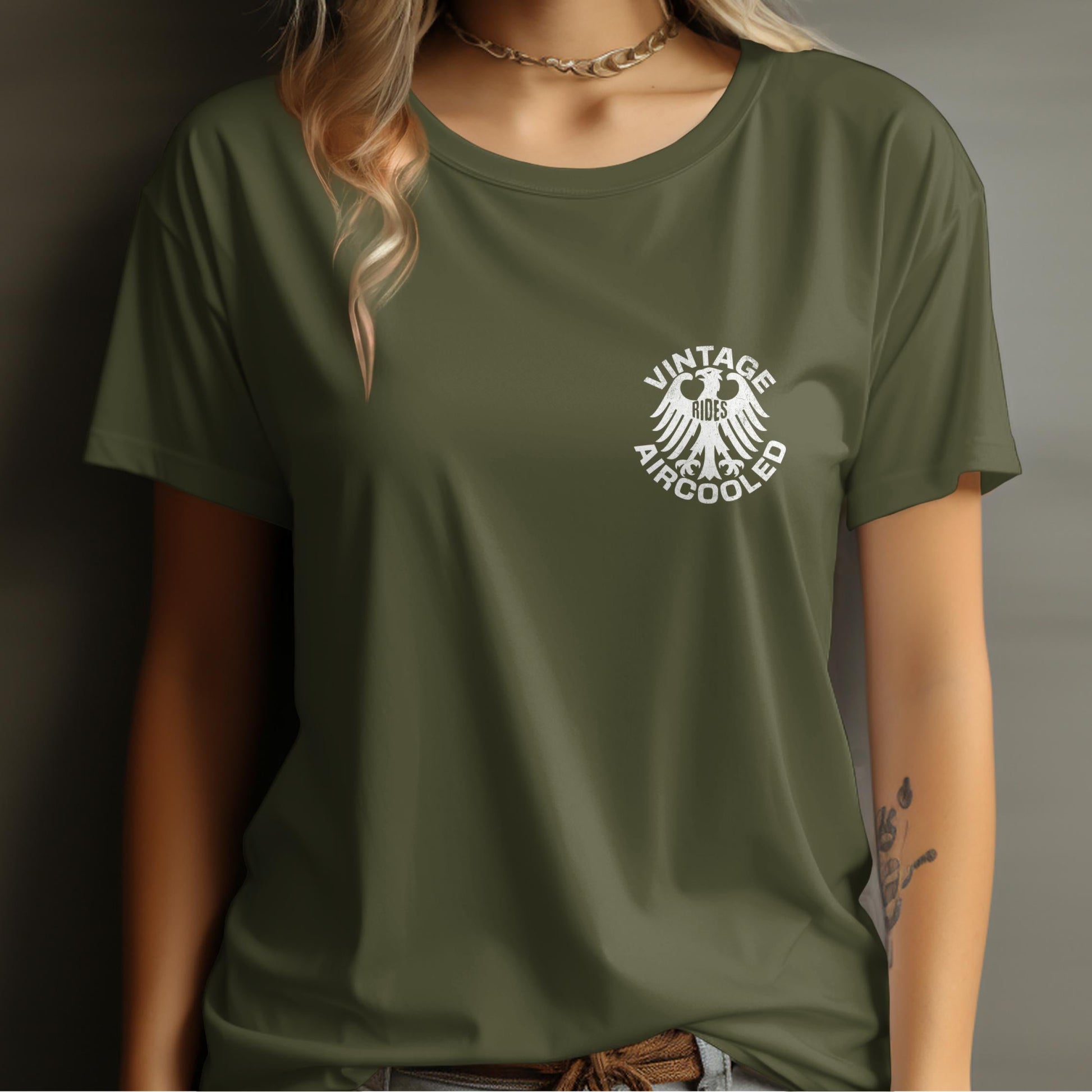 Vintage Aircooled Graphic T shirt Casual Wear product