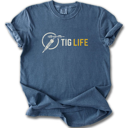 Stylish TIG Life Graphic Tee for Welding Enthusiasts