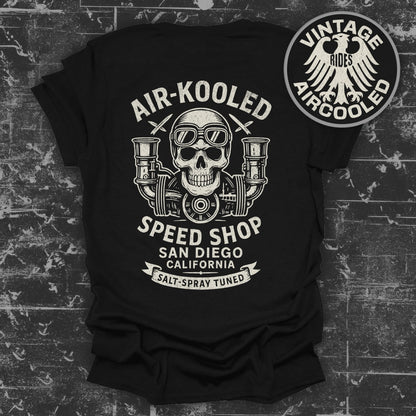 Air-Kooled Speed Shop San Diego California T-shirt product