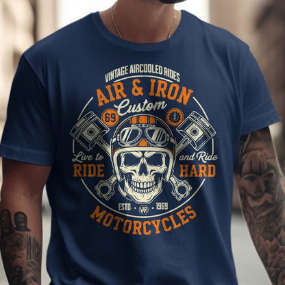 Air and Iron Motorcycles Graphic Tee product