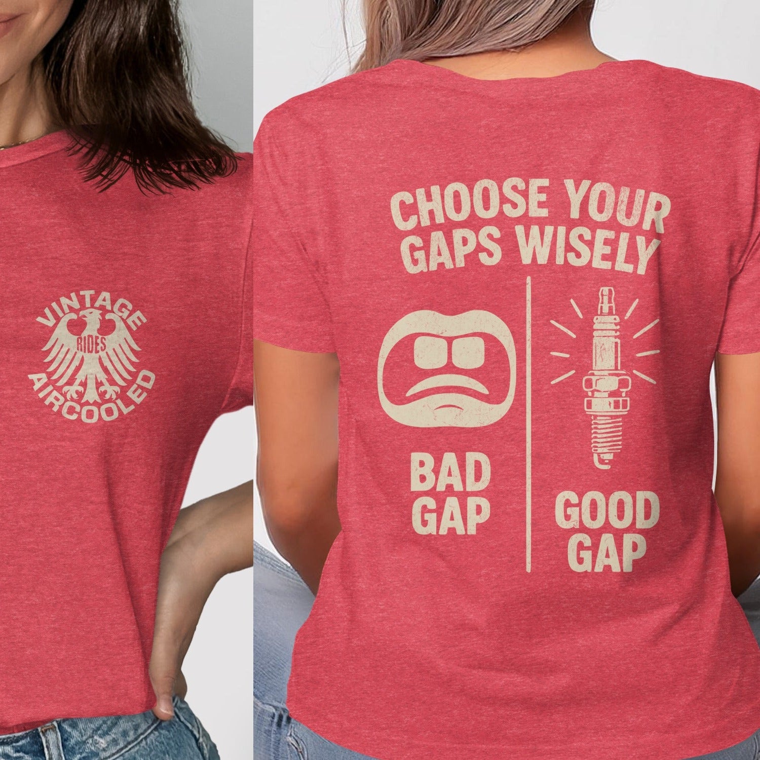 Vintage Aircooled Choose Your Gaps Wisely T-Shirt product
