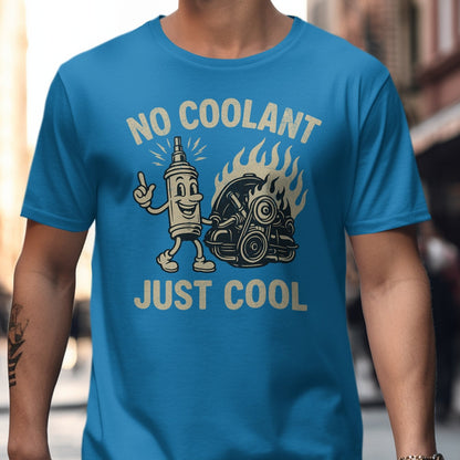 No Coolant Just Cool Graphic Printed T-shirt product type