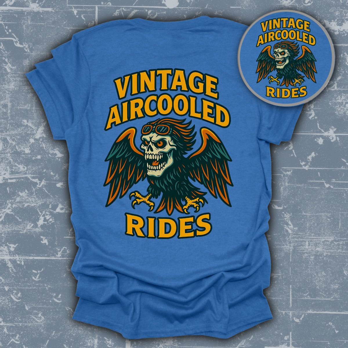 Vintage Aircooled Rides Graphic T-Shirt product