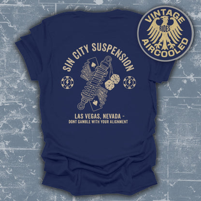Sin City Suspension Vintage Rides Aircooled T-Shirt
