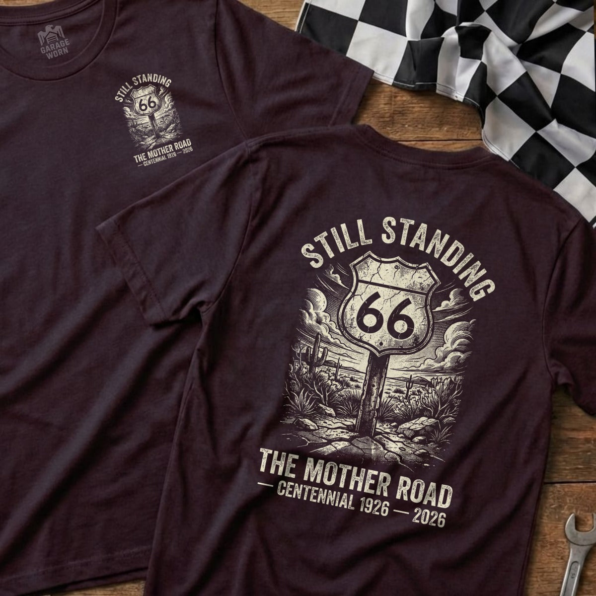 Still Standing 66 The Mother Road Centennial T-Shirt product type