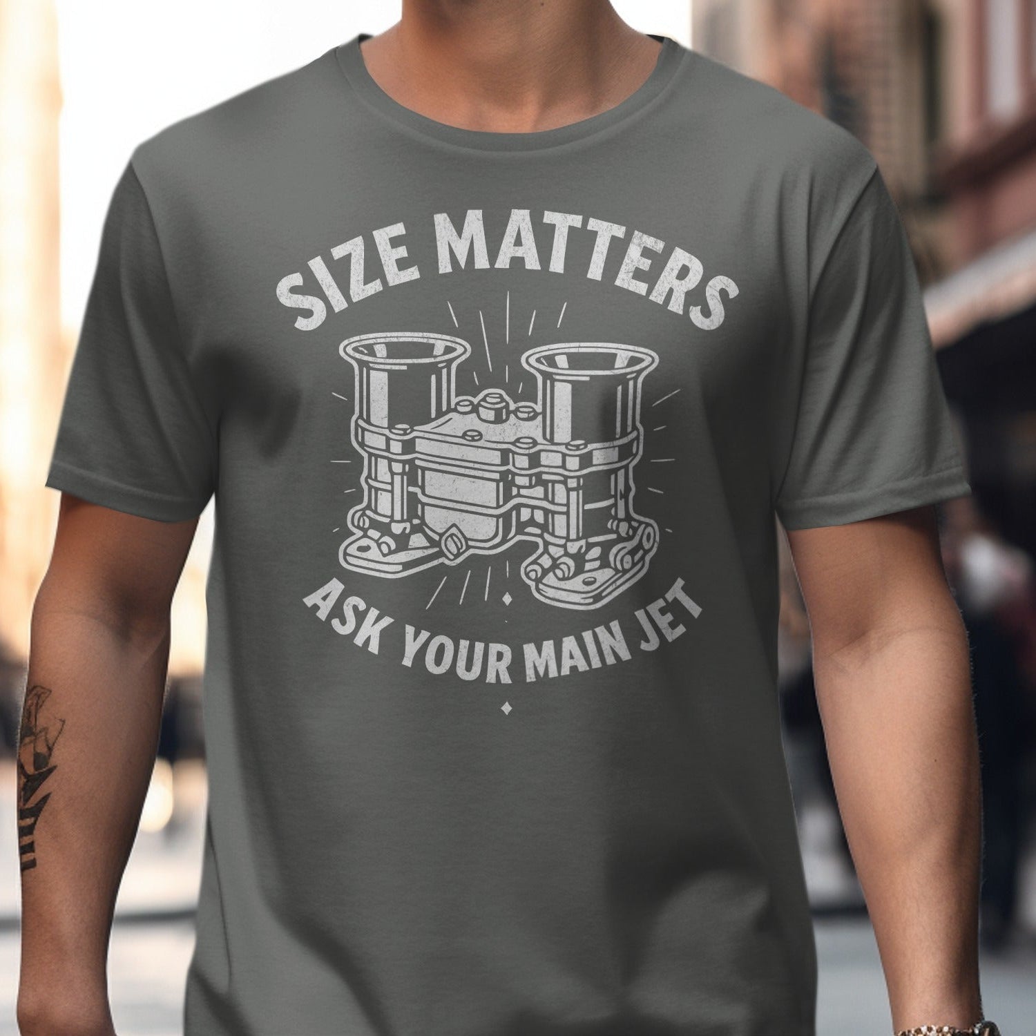 Size Matters Ask Your Main Jet T-shirt product type