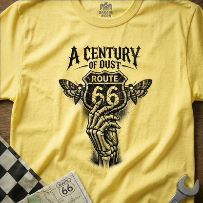A Century OF Dust Route 66 Skeleton Moth shirt product type