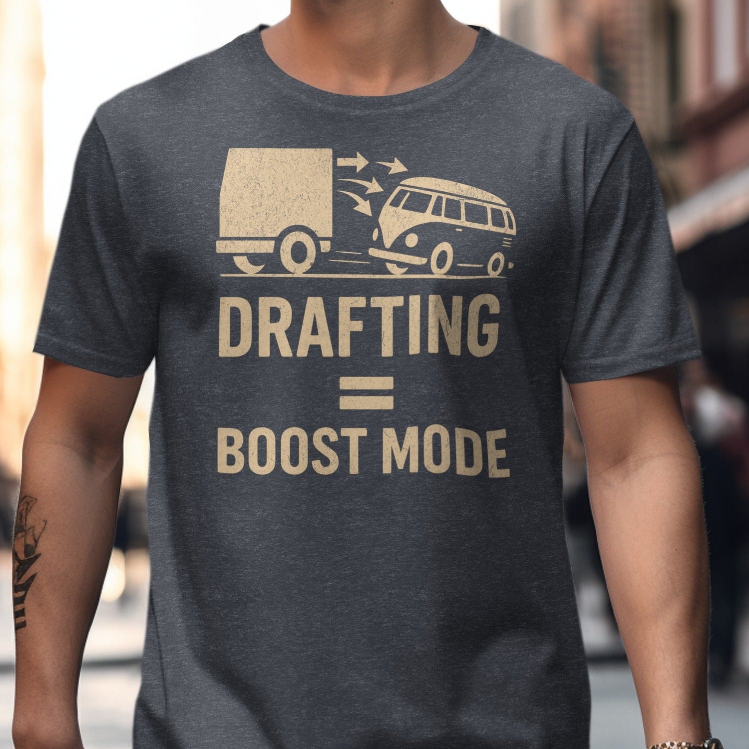 Drafting Equals Boost Mode Graphic T-shirt product
