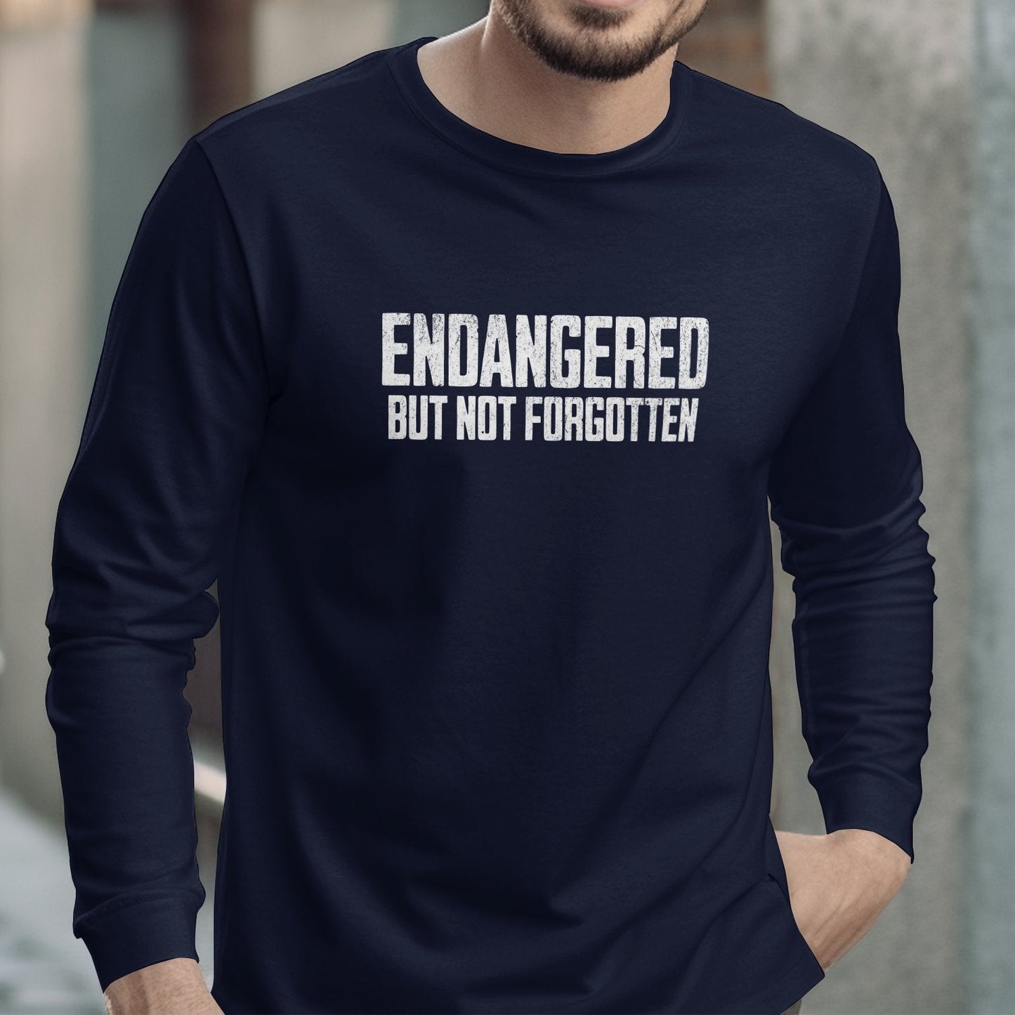 Endangered But Not Forgotten Long Sleeve Shirt product