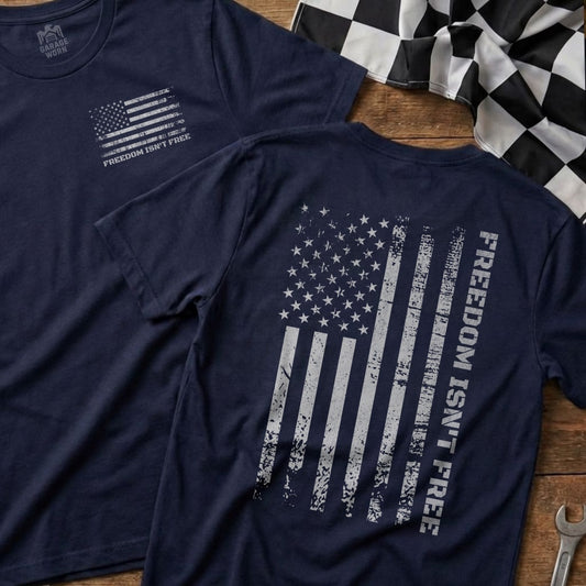 Freedom Isn't Free Distressed Flag T-Shirt product type