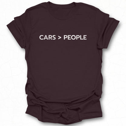Cars > People Statement T-Shirt Unique Apparel