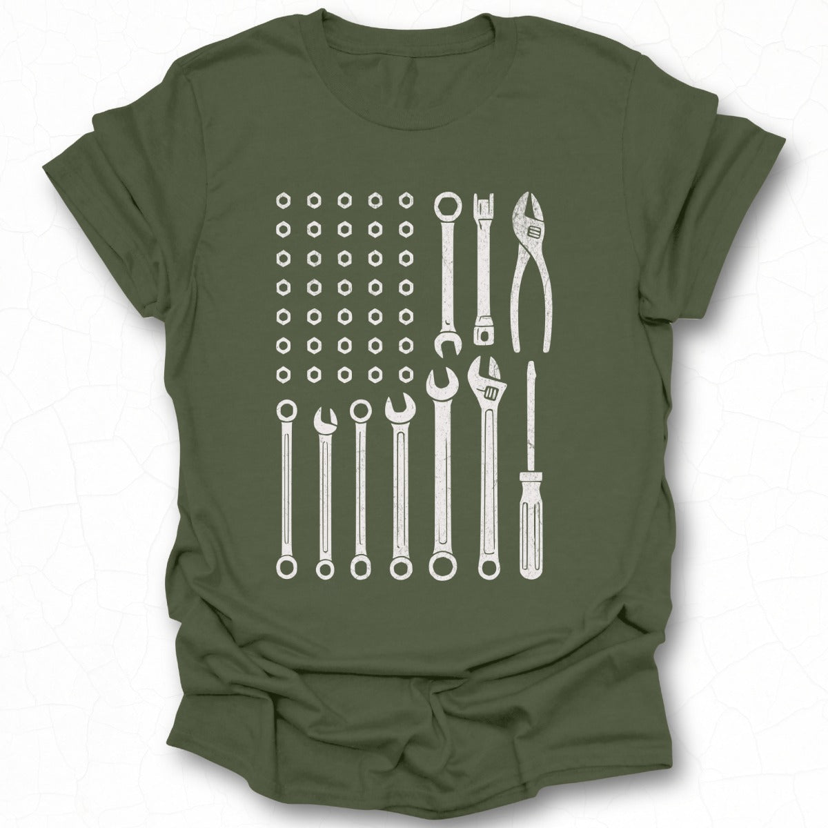 Unique Patriotic Tool Themed Graphic T-Shirt Gift
