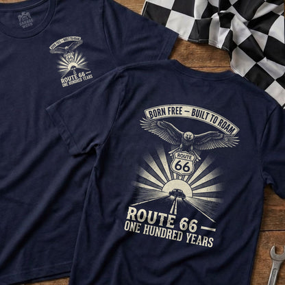 BORN FREE - BUILT TO ROAM ROUTE 66 - ONE HUNDRED YEARS product type