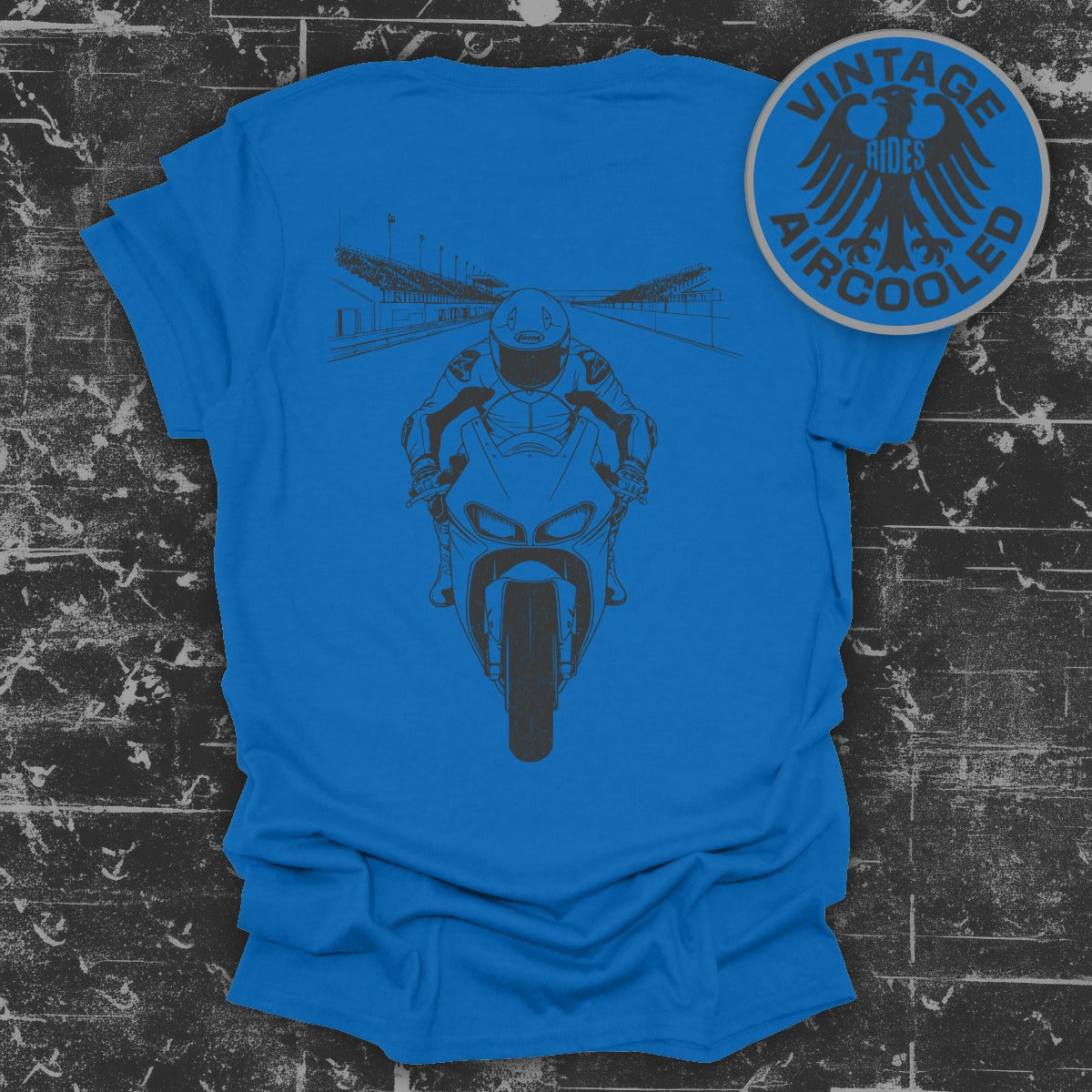 Vintage Rides Aircooled Motorcycle Shirt product