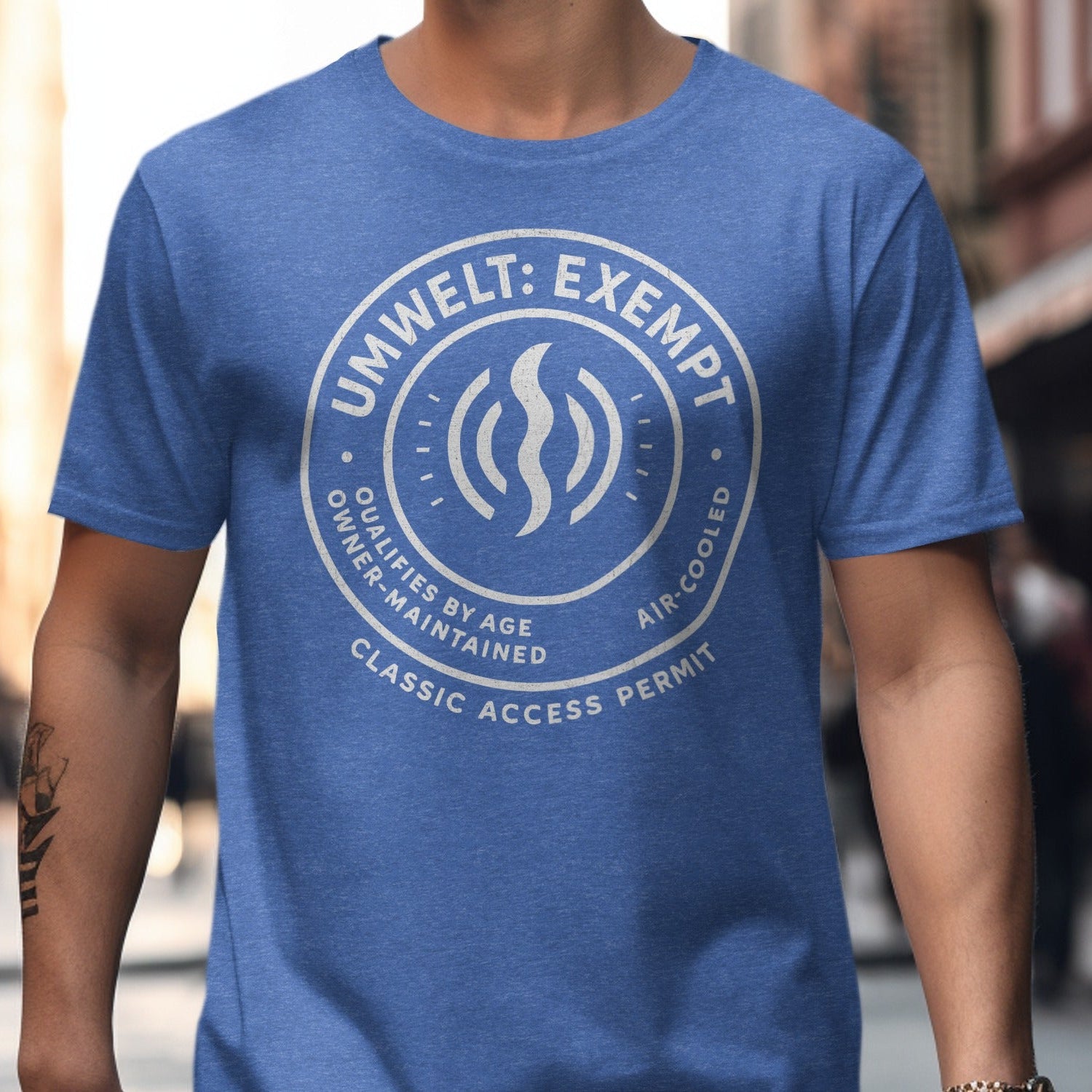 Umwelt Exempt Classic Access Permit T-Shirt product type