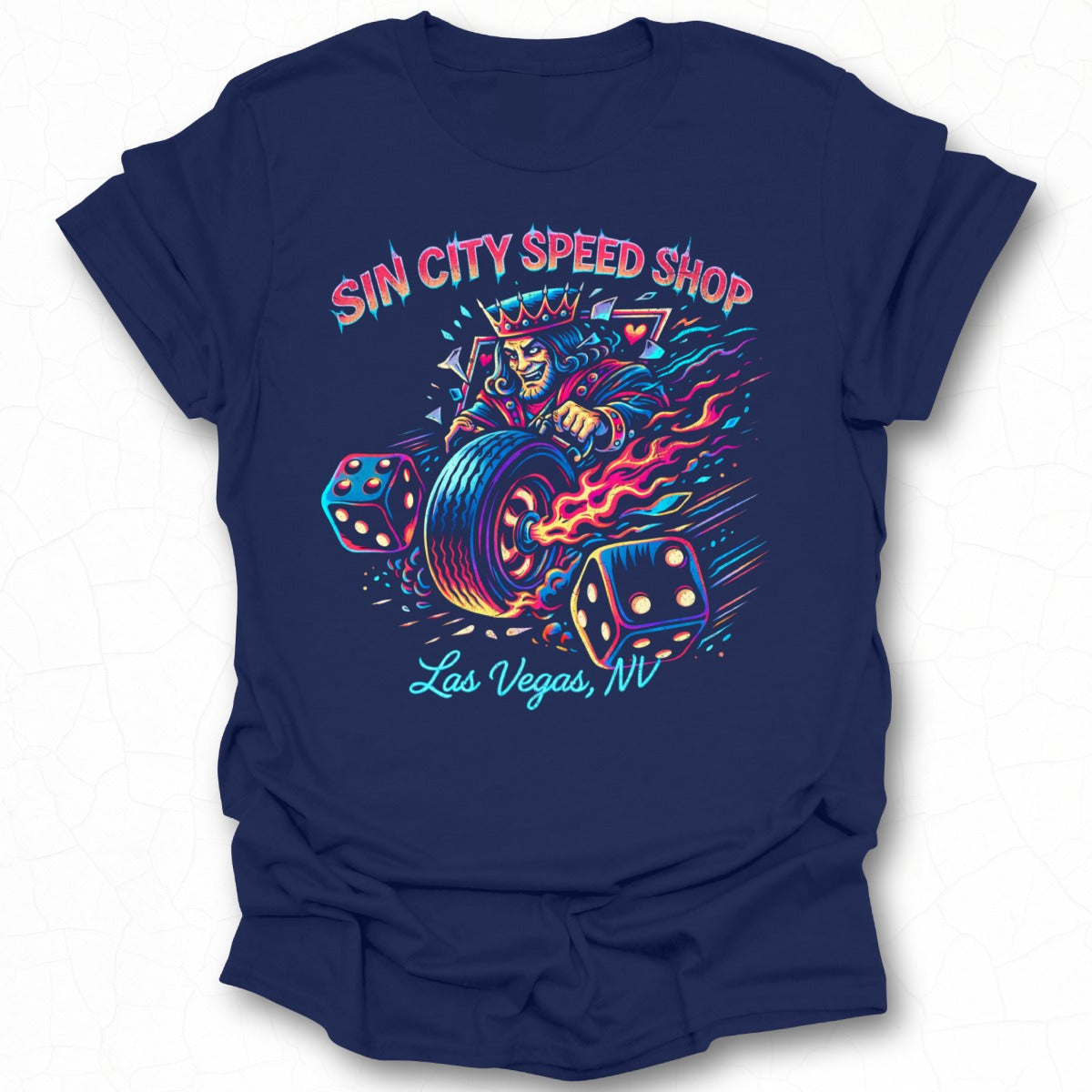 Sin City Speed Shop Las Vegas NV Graphic Tee