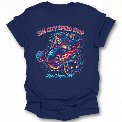 Sin City Speed Shop Las Vegas NV Graphic Tee