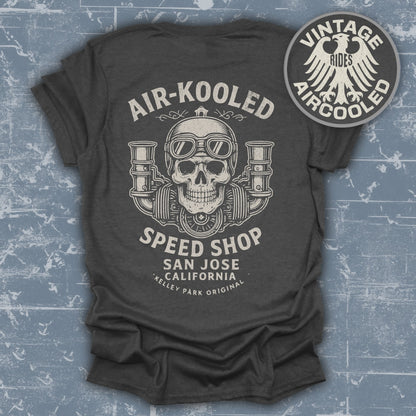 Air-Kooled Vintage Speed Shop San Jose T-shirt product type