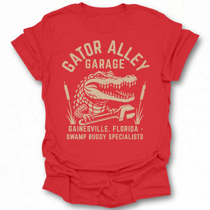 Gator Alley Garage Gainesville Florida t-shirt
