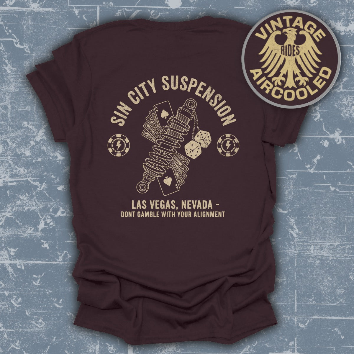 Sin City Suspension Las Vegas Nevada T-Shirt
