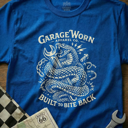 Garage Worn Apparel Co Snake Wrench Built To Bite Back product type