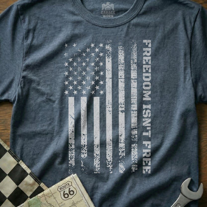 Distressed American Flag Freedom Isn't Free product type
American Flag
USA Flag
Distressed Flag
Freedom Isn't Free
Patriotic Design
American Pride
USA Pride
Independence Day
Fourth of July
Memorial Day
Veterans Day
Military Support
Grungy Flag
Vintage Look
Liberty Design
Stars Stripes
US History
National Pride
Freedom Message
Patriotic Apparel