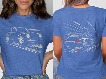 Vintage Aircooled Rides car graphic tee product
