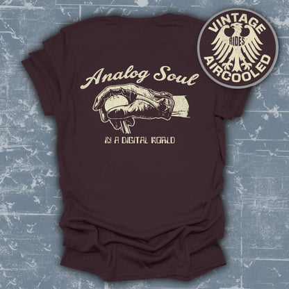 Analog Soul in a Digital World Graphic Tee