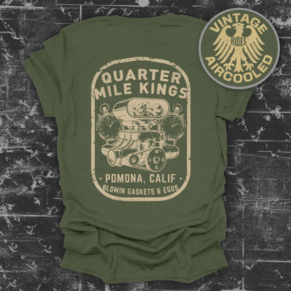 Quarter Mile Kings Vintage Aircooled T-Shirt