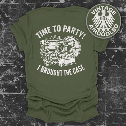 Time to Party I Brought the Case Vintage Rides Shirt